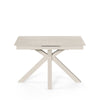 Mesa Lori 160 cm travertino – vista frontal