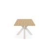 Mesa Sandy 160 cm carvalho e bege – imagem 3
